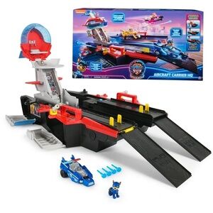 Paw Patrol mighty pups Aircraft Carrier HQ Playset